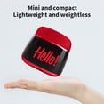 thumbnail image 6 of Qwtwty Portable Bluetooth Speaker Bluetooth 5.3 LED Light Portable Card Insertion 1200mAh Long Battery Life Subwoofer Mini Bluetooth Speaker, 6 of 7
