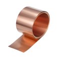 thumbnail image 1 of Rollo de lámina de cobre Uxcell, 2000 x 80 x 0.1mm/ 6.56ft x 3.1" x 0.004" Rollo de lámina de cobre para reparación del hogar/DIY, 1 of 7
