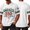 White, variant on Zimjoy 250 Years of Freedom Men's Patriotic Cotton V Neck Jersey T-Shirt 1776-2026 America Striped Short Sleeve Tee for 4th of July Casual Sports White L