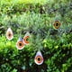 thumbnail image 3 of Horrible ojo de depredador para asustar a los pájaros, dispositivos colgantes disuasivos para pájaros, mantener a los pájaros alejados de tu almacén de ventanas de jardín de graneros (paquet, 3 of 4