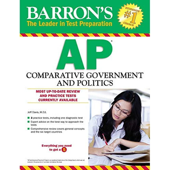 Pre-Owned Barron's AP Comparative Government & Politics (Barron's AP Comparative Government and Politics), 9781438006154, 1438006152, Paperback,