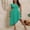 Green, variant on Women's Green One-Shoulder Sleeveless Dress - Ruffle Detail Asymmetrical Hem Midi Party/Cocktail/Evening Dress