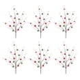 thumbnail image 3 of Melrose Set of 6 Sleigh Bell Twig Christmas Branches 30", 3 of 3