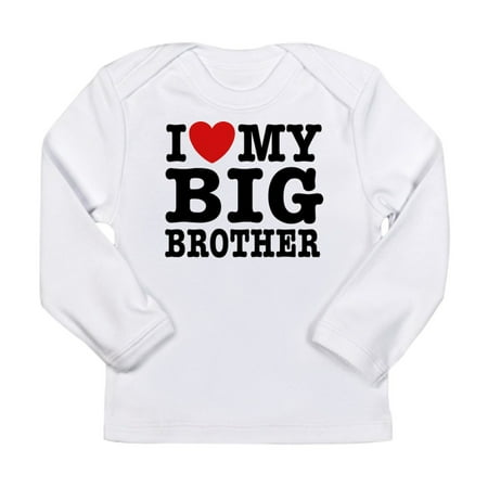 

CafePress - I Love My Big Brother Long Sleeve Infant T Shirt - Long Sleeve Infant T-Shirt