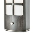 thumbnail image 2 of Ventana Accent Table Lamp - 20 Charcoal Grey Wood Dimmer Switch, 2 of 7