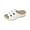 White, variant on VEKDONE Women's Arch Support Sandals Women's Fashion Casual Summer New Large Size Flat Open Toe Casual Beach Wedge Slippers