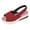 Red-A, variant on 2025 Women's Fashion Casual Peep Womens Shoes Casual High Top Toe Platforms Wedges Beach Women's Air 1 Shadow Casual Shoes Sandals Sport Shoes