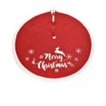 thumbnail image 2 of Xuniizn Christmas Tree Skirt Red Cloth Tree Skirts for Xmas Decor, Party Festive Merry Christmas Decorations for Home, 2 of 7