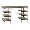 OakvillePark Raku Counter Height Writing Desk, Weathered Natural