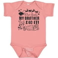 thumbnail image 3 of Inktastic Dear Santa, My Brother Did It Funny Christmas Boys or Girls Baby Bodysuit, 3 of 5