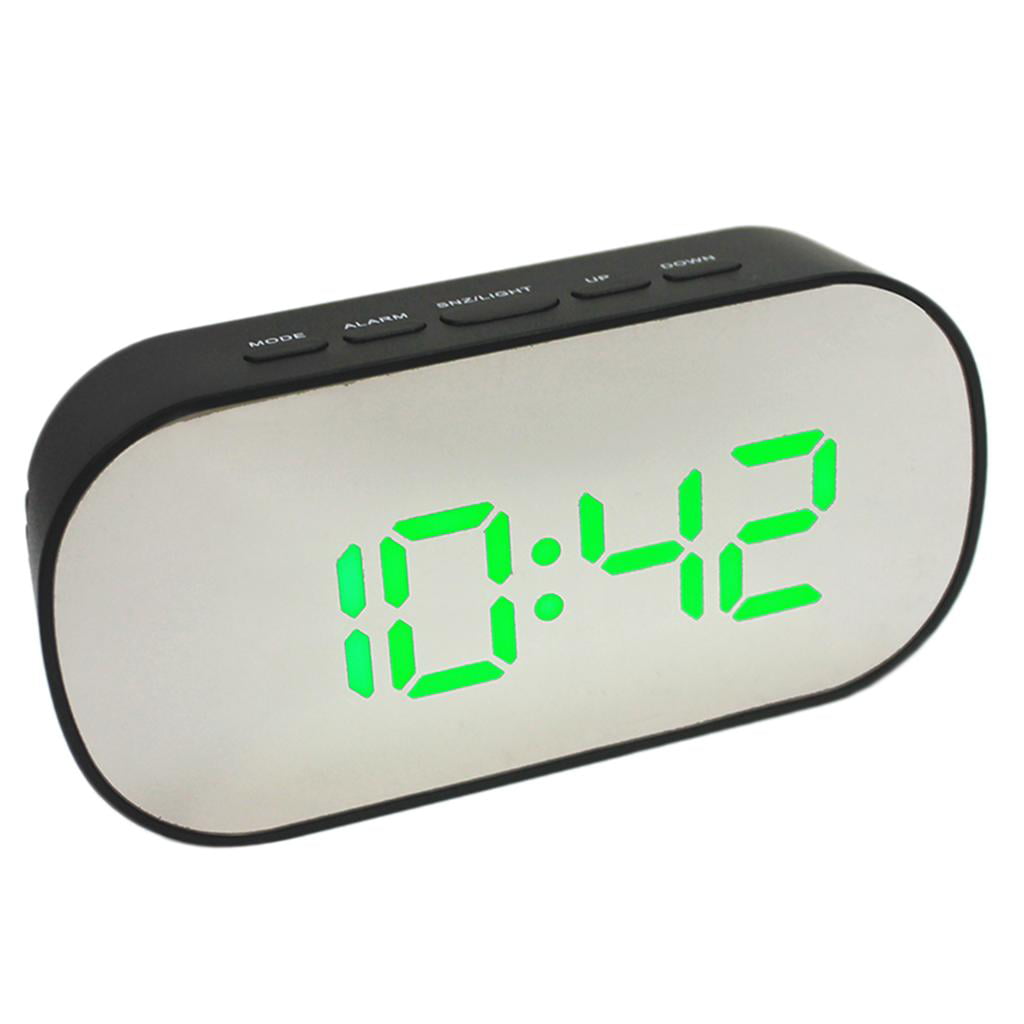 Creative Smart Nightlight Alarm Clock Bedside Desk Table 