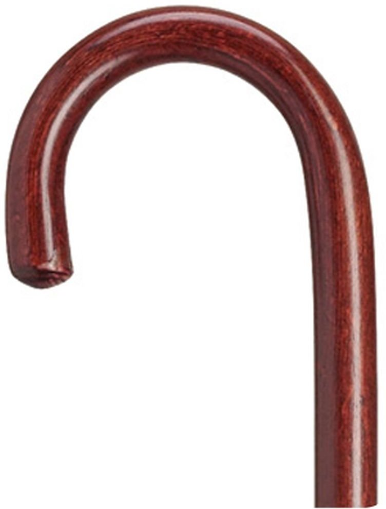 36 Inch Long Mahogany Wooden Cane