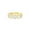 14k Yellow Gold Plated 925 Sterling Silver, variant on 5 Stone Oval Halo Ring for Women 0.88 ct Round Moissanite 14k Yellow Gold Plated 925 Sterling Silver Size 5 (Color D, VVS1)