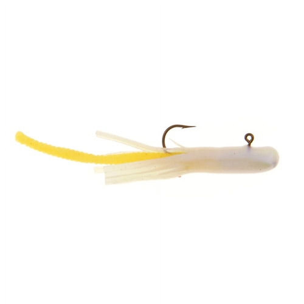 (2 pack) Berkley PowerBait Pre-Rigged Atomic Teasers Fishing Bait, Pearl White