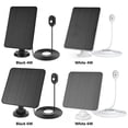 thumbnail image 1 of 5 V Solar Charging Panels Adjustable Wall Mount for Arlo Pro 5S/4/3(White 6W), 1 of 8
