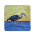 thumbnail image 1 of Betsy Drake CT027 Sous-Verre Héron Bleu - Lot de 4, 1 of 1