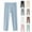 Blue, variant on ATOGUTA Girls Pants High Waist Pants Elastic Pants Thermal Leggings Size 3T-15, Khaki