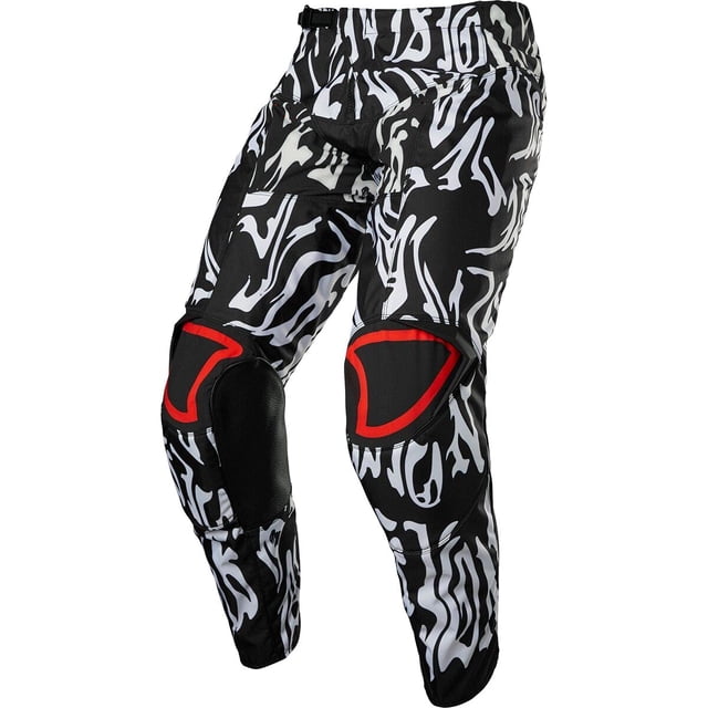 Pantalón de motocross Fox Racing 180 negro/rojo para hombre