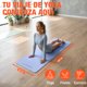 thumbnail image 2 of Tapete Para Yoga Altera YOGATPE 9 mm De 183 X 61 Cm C/ Correa Fitness, 2 of 9