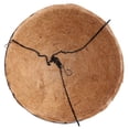 thumbnail image 3 of Mainstays 14"x 6" Round Metal Leaf Hanging Basket, Liner made with Natural Coconut Fiber Material, 3 of 5
