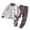 68Grey219, variant on WERYOUNG Kids Thermal Outfits Long Sleeve Crewneck Thickened Tops And Pants Kids Cozy Home Wear Sets For Girls Boys Autumn Winter Comfortable Clothing Sets 3-4 Years