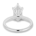 thumbnail image 4 of 3.00Ct Elongated Hexagon Cut Lab-grown diamond Solitaire Engagement Ring, Hidden Halo, 18K White Gold, 4 of 7