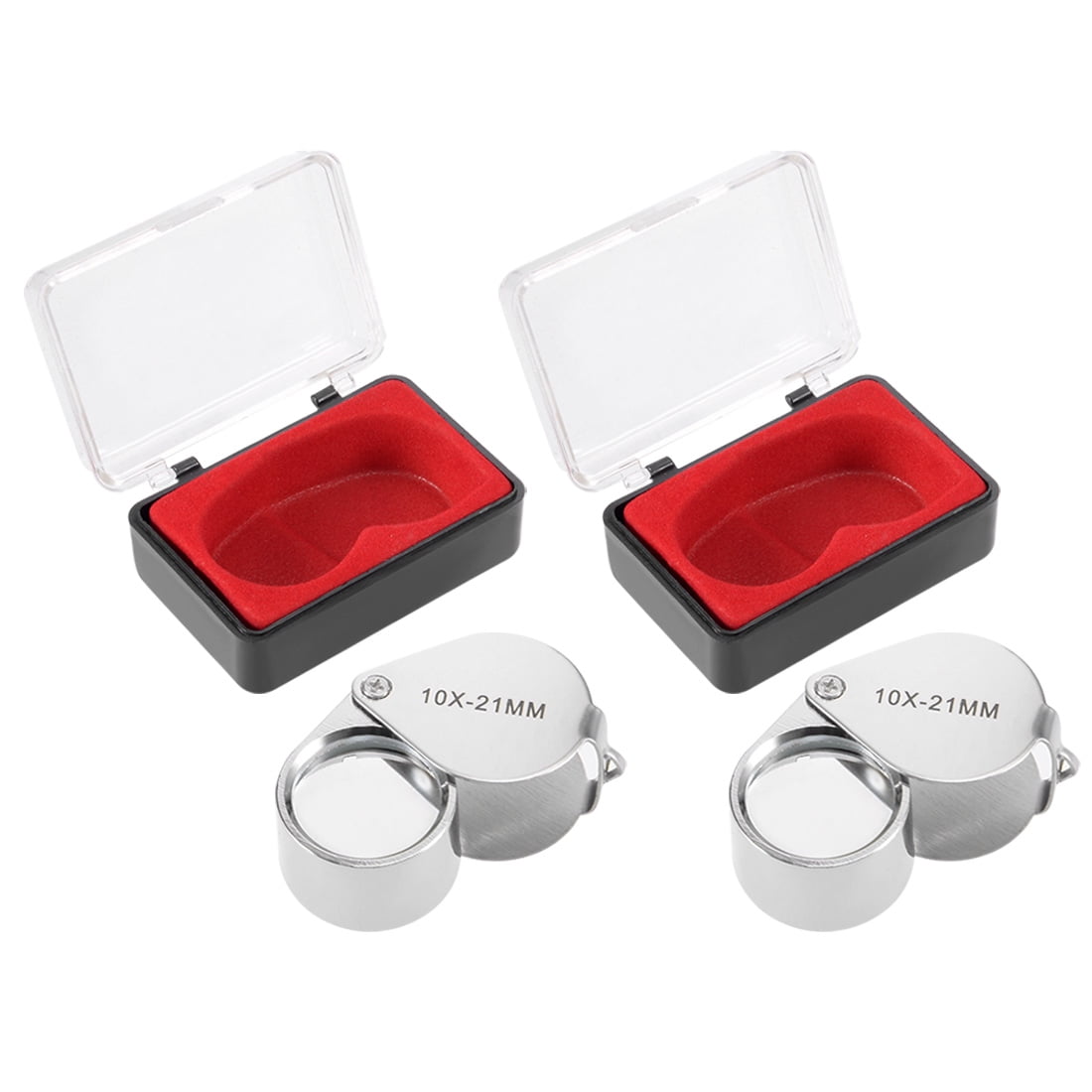 Mini Jewelers Eye Loupe Magnifier Round Body Jewelry Loupe 10X 21 mm