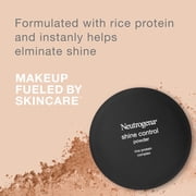 (3 pack) Neutrogena Shine Control Mattifying Face Powder, Invisible 10, 0.37 oz