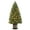 Brown Base, variant on Danolapsi 4.5 Ft Pre-Lit Christmas Tree, Artificial Christmas Tree with 108 Warm White Led Lights, Fake Xmas Tree for Home Office Party Decor，Easy Assembly