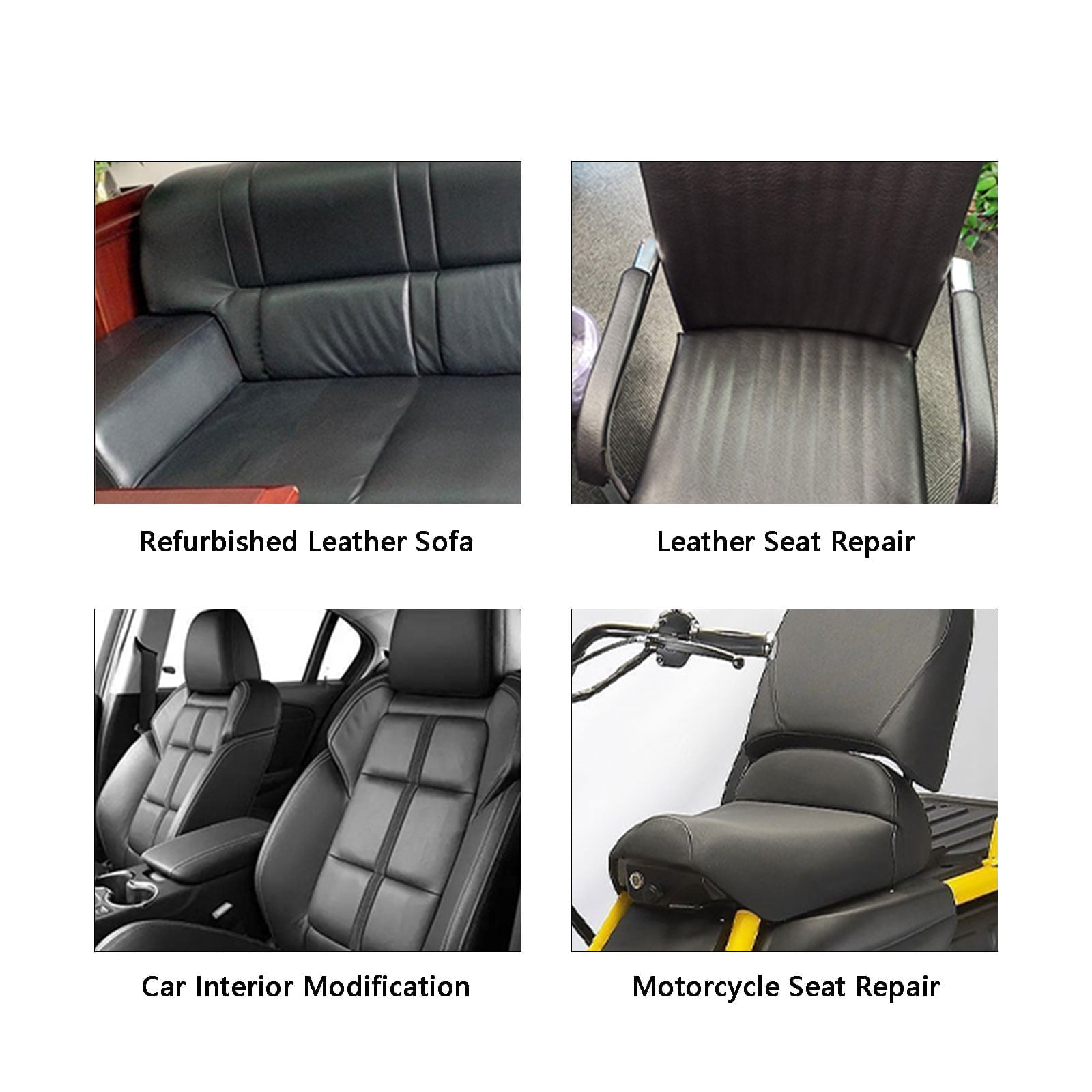Faux Leather Sheet Vinyl Marine Upholstery Diamond Embossed Synthetic Leather Fabric Black