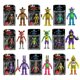 thumbnail image 2 of Figuras de acción de FNAF de PVC, juguetes de modelos de FREDDY Golden movibles, Blacklight Bonnie Foxy Chica, Freddy FROSTBE, 15cm, 2 of 4
