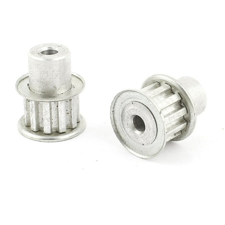 2 Piece Pulley - 2 Pieces Stainless Steel 5mm Bore 6mm Pitch 11T Timing Pulley for 11mm Wide Belt