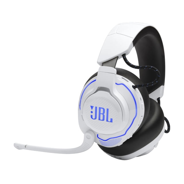 JBL Quantum 910P - Auriculares inalámbricos para juegos supraaurales Consol con seguimiento de cabeza mejorado, cancelación activa de ruido y Bluetooth, QuantumSPATIAL 360, certificado de alta resoluc