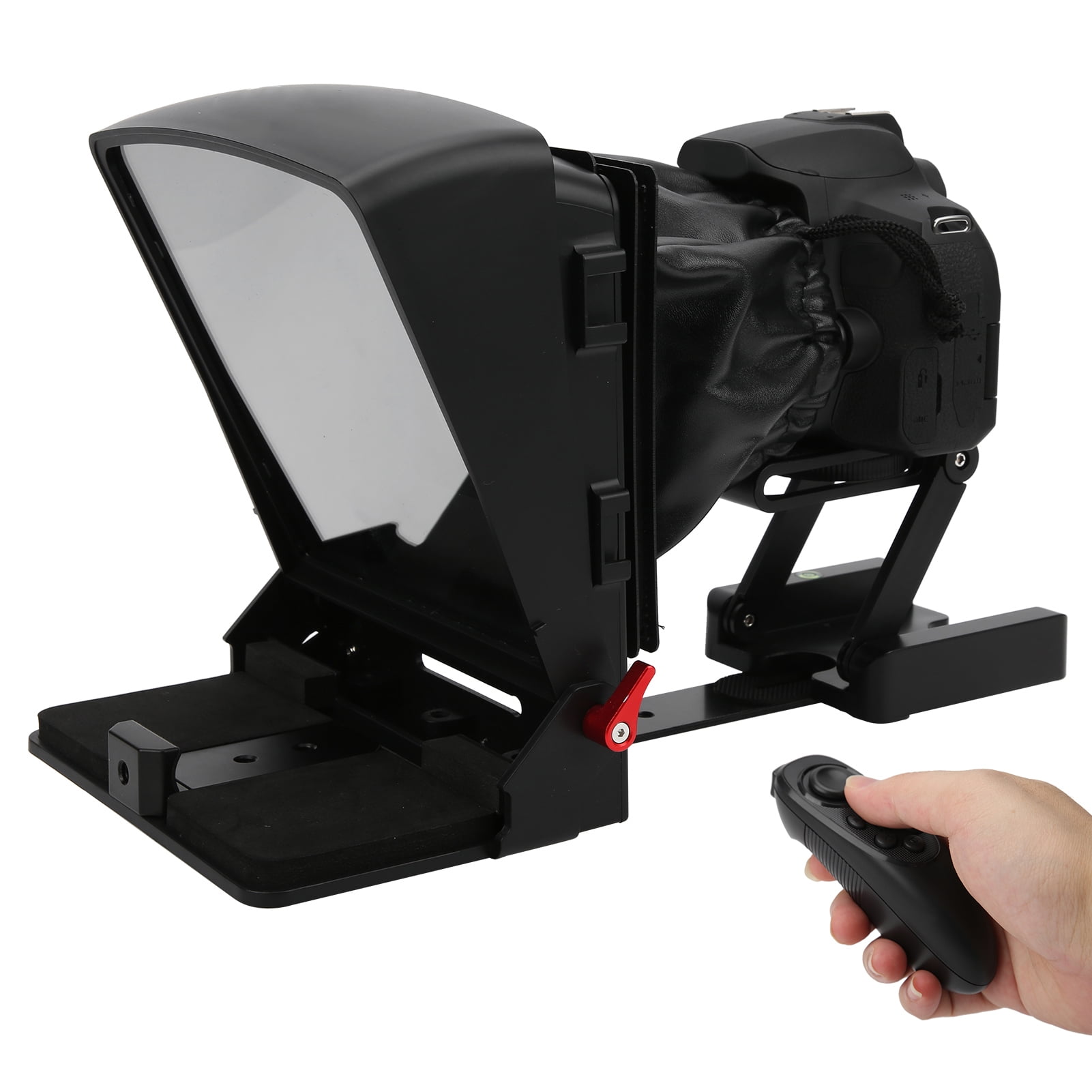 Video Recording Prompter, Black Portable Professional High Light