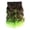 Green, variant on Clip In Hair Extensions for Women, Long Wavy Natural Soft Hairpieces for Daily Styling(Slim Pink,45cm)