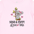 thumbnail image 4 of Inktastic Nana and Pappy Grandchild Koala Girls Baby T-Shirt, 4 of 5
