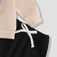 thumbnail image 6 of NOLDARES Toddler Infant Baby Boy 2 Piece Long Sleeve Sweatshirt Tops and Pants Set Cute Print Fall Winter Clothes Outfits Clothing(Light Yellow,2-3 Y), 6 of 7