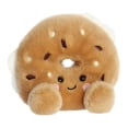 thumbnail image 2 of Aurora - Mini Brown Palm Pals - 4.5" Tony Everything Bagel - Adorable Stuffed Animal, 2 of 4