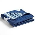 thumbnail image 5 of Lush Decor Star Kids Print Cotton Reversible Throw, 50" x 60", Navy, Single, 5 of 7