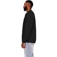 thumbnail image 3 of Casual Classics Mens Ringspun Cotton Extended Neckline Oversized Sweatshirt, 3 of 3