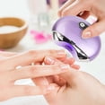 thumbnail image 5 of Electric Nail Clippers for Thick Toenails, Electric Toenail Clippers with LED Light, Polishing & Storage Box, Upgraded Automatic Nail Trimmer for Adults (Black, White, Purple), 5 of 13