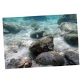thumbnail image 4 of MERIGLARE 3D Aquarium Landscape Poster Tank Reptile Vivarium Background Sticker Submarine L, 4 of 8