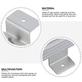 thumbnail image 3 of SHISUYAN 4pcs Practical Solar Panel Mounting Racks RV Boat Mounted Support Brackets, 3 of 9