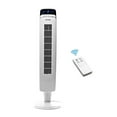 thumbnail image 1 of PELONIS FZ10-10JRH 40" 3 Speed Oscillating Pedestal Tower Fan with Remote, White, 1 of 5