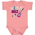 thumbnail image 3 of Inktastic I Rock with Guitar Microphone and Music Notes Boys or Girls Baby Bodysuit, 3 of 5