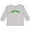 AC-Heather Grey, variant on Inktastic Shamrock Four Leaf Clover St Patricks Boys or Girls Long Sleeve Toddler T-Shirt