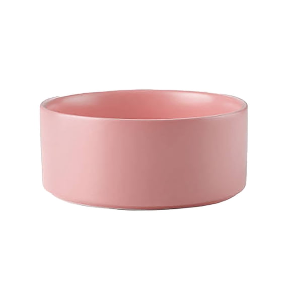 Dog Bowl, Ceramic Heavy Weighted Dog Food Water Feeder Dish, Non- Modern Cute Porcelain Pet Bowl for Small Medium Large Dogs