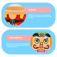thumbnail image 4 of 1 Set of Nutcracker Nesting Dolls Multi-layered Matryoshka Early Educational Toy, 4 of 8