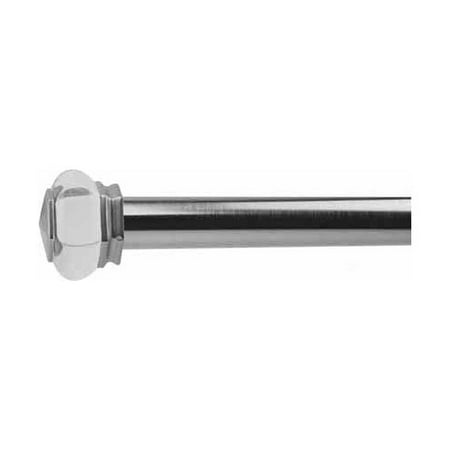 Versailles Home Fashions Titan EX Imperial Single Curtain Rod and Hardware Set