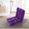 thumbnail image 3 of Clam - Chaise de jeu pliante et réglable en peluche, 3 of 4